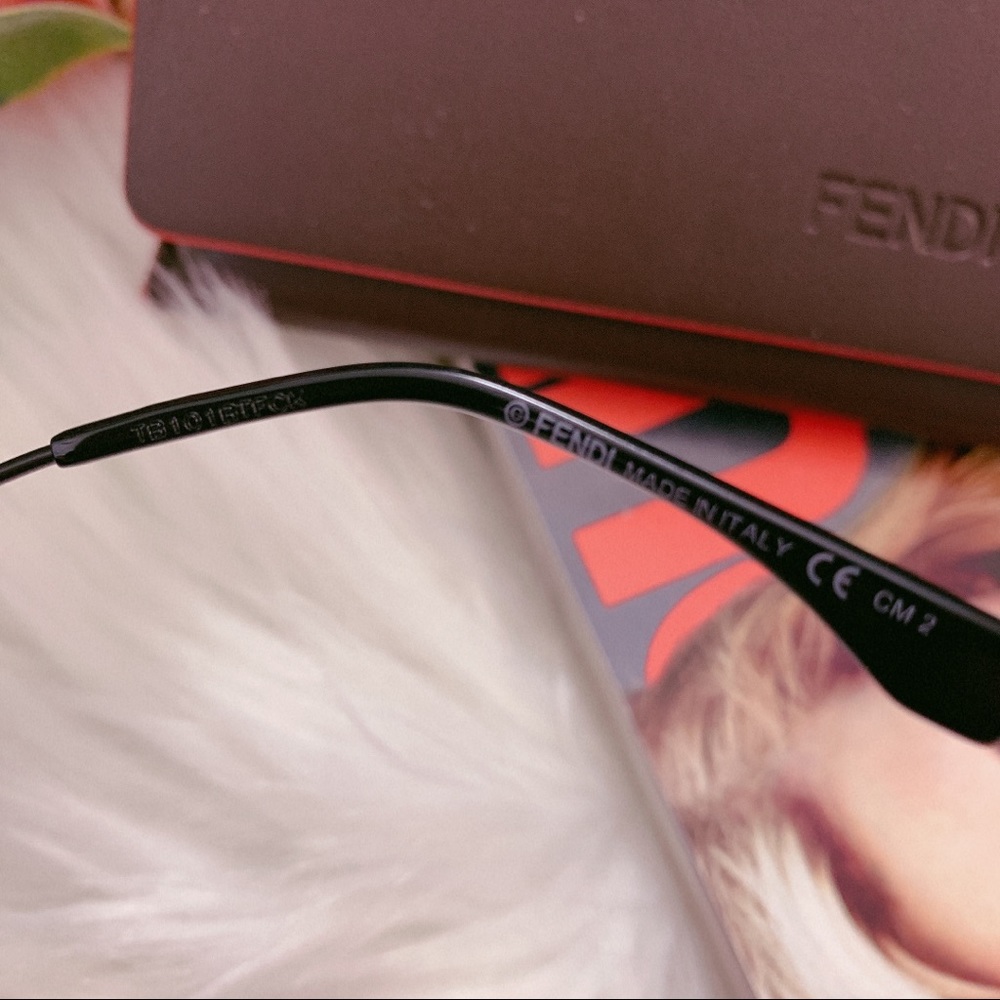 FENDI 53mm Cutout Cat Eye Sunglasses - Picture 5 of 8